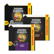 Foto van Douwe Egberts koffiecups