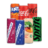 Coca-cola, Fernandes, Fuze, Sprite of Fanta