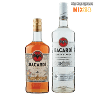 Bacardi Carta Blanca of Anejo Cuatro