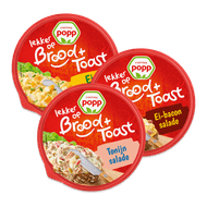 Popp Brood + Toast salade