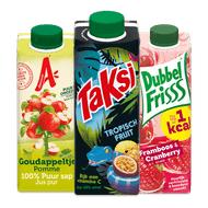 Appelsientje, Taksi, Dubbelfrisss of Maaza