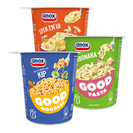 Foto van Unox Good Noodles, Pasta of Potatoes