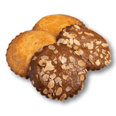 Roomboter of speculaas gevulde koeken