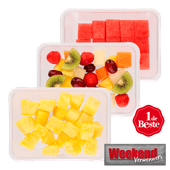 1 de Beste Fruitsalade, watermeloen- of ananasstukjes