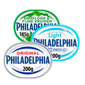 Philadelphia zuivelspread