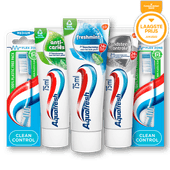 Aquafresh tandenborstel of tandpasta