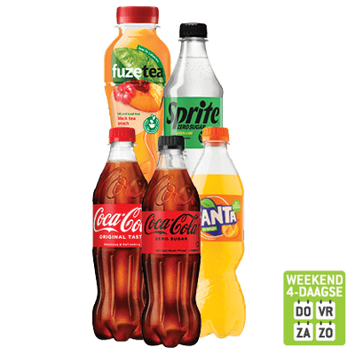 Coca-Cola, Fanta, Fuze Tea of Sprite