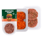 1 de Beste BBQ vlees-, zalm- of Meatless Farm vegan burgers