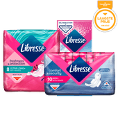Libresse maandverband of inlegkruisjes