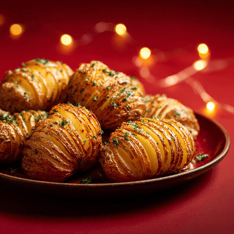 Hasselback aardappelen