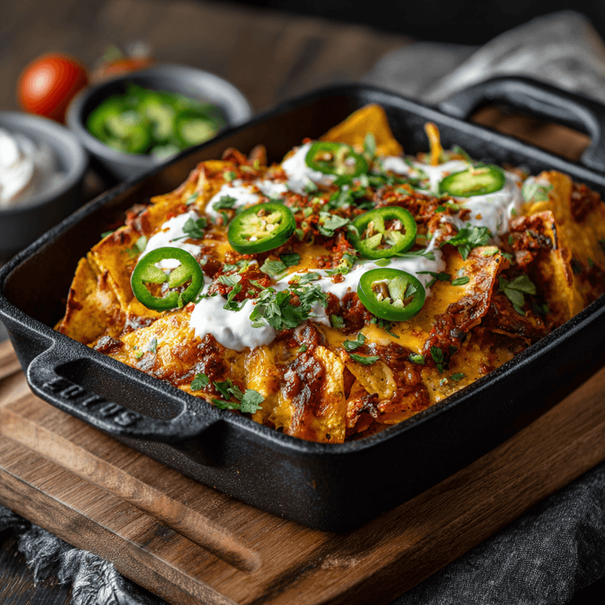Nacho's uit de oven