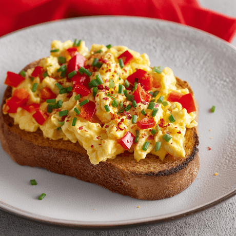Bruschetta met roerei